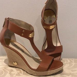 Brand new Michael Kors wedges